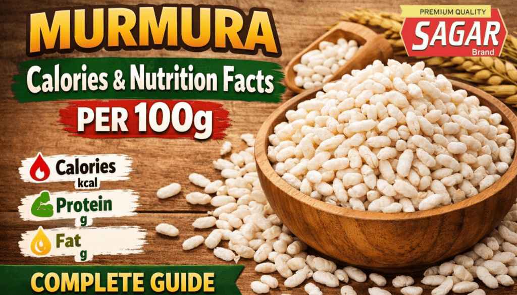 Murmura Calories & Nutrition Facts Per 100g – Complete Guide