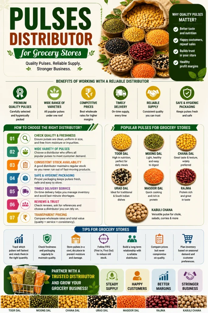 Pulses Distributor for Grocery Stores
