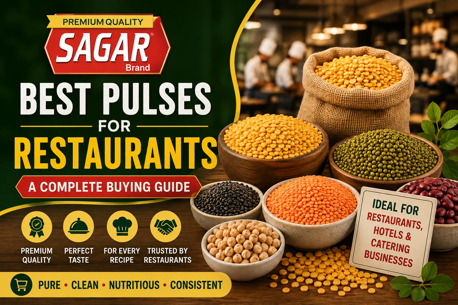 Best pulses for restaurents