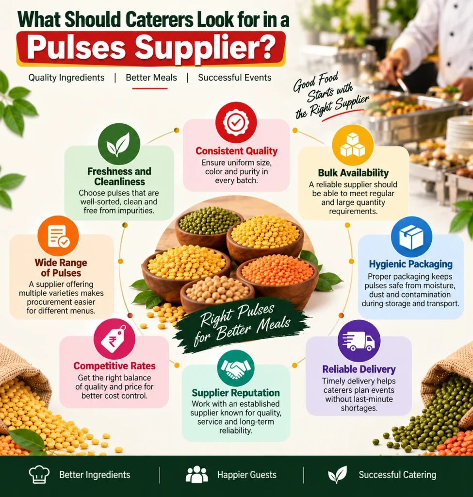 What Should Caterers Look for in a Pulses Supplier?
