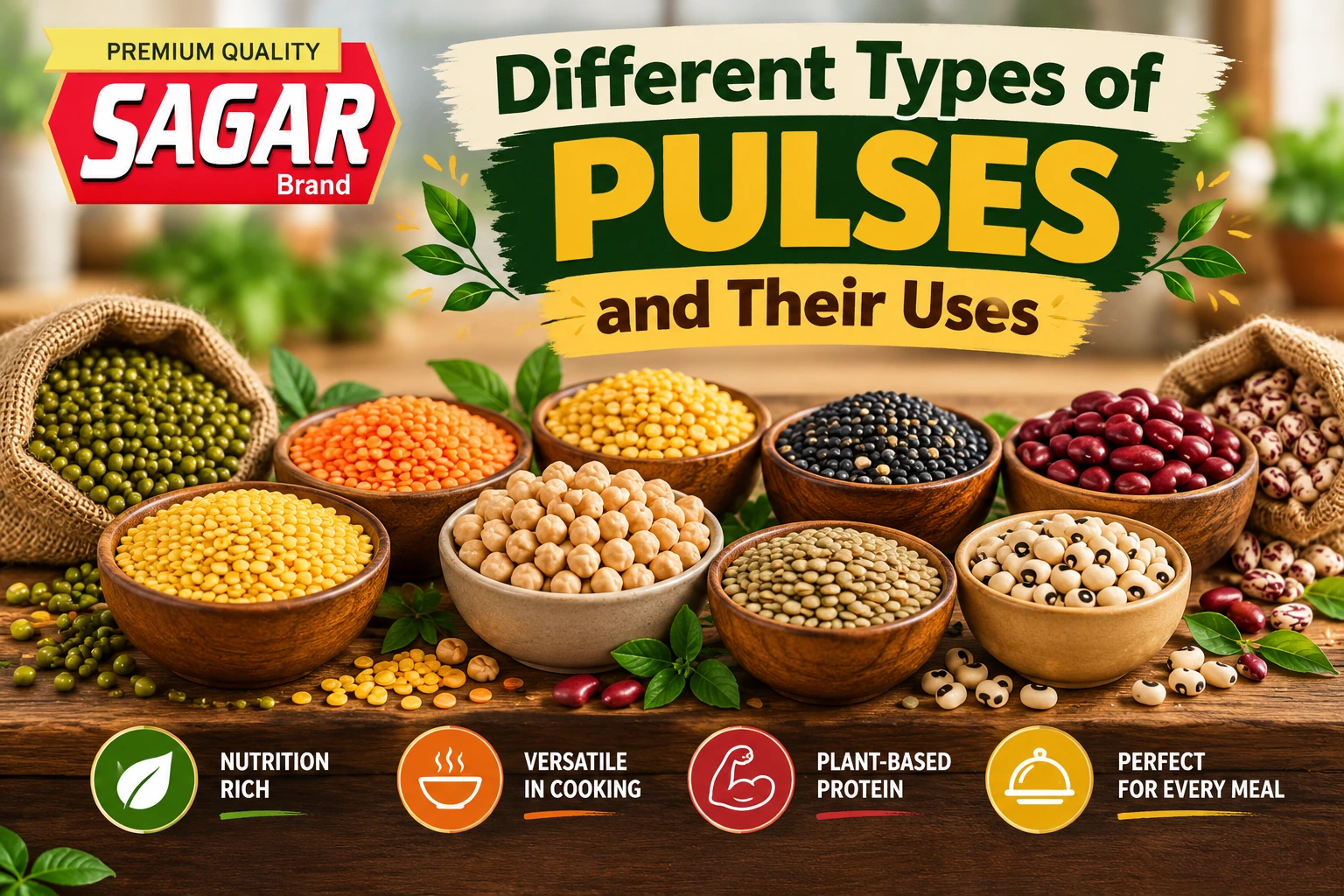 Different Types of Pulses and Their Uses